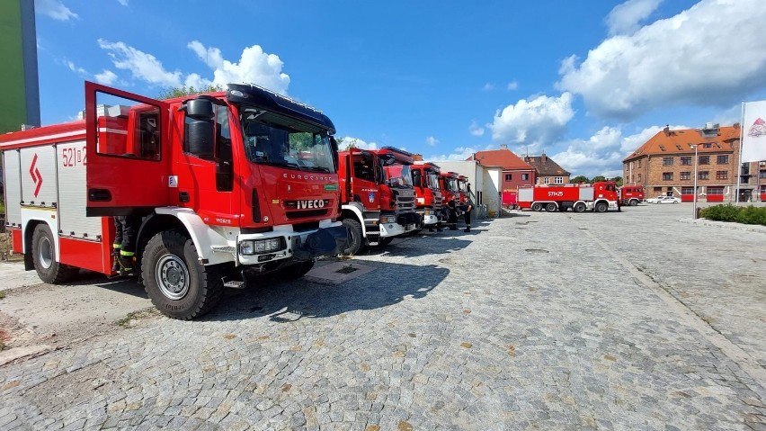 Łódzki strażak wyruszył do Grecji walczyć z pożarami. Jest jednym ze 146 strażaków z całej Polski