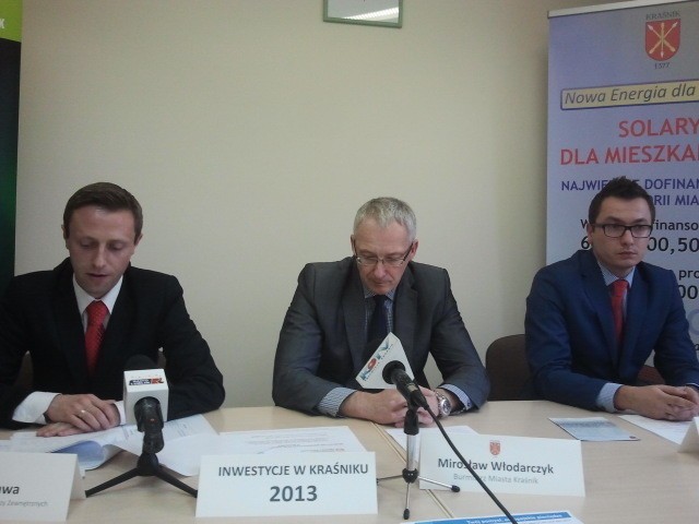 Konferencja w Kraśniku: Burmistrz podsumował 2013r.