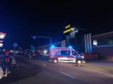 Pożar w Centrum Handlowym Ptak. 6 osób trafiło do szpitala[ZDJĘCIA]