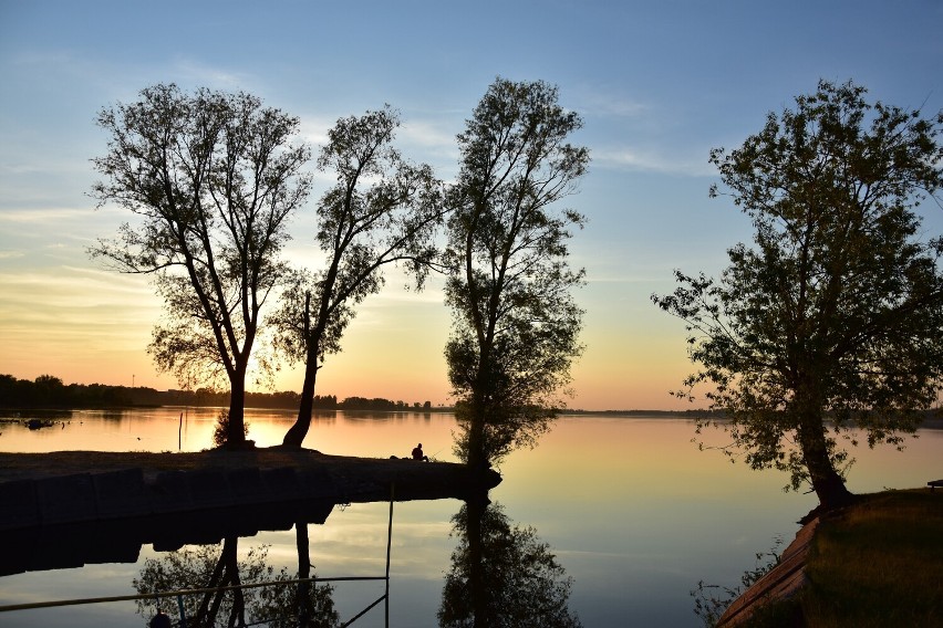 Koncert zespołu Starless na plaży Dużego Jeziora w Cukrowni...