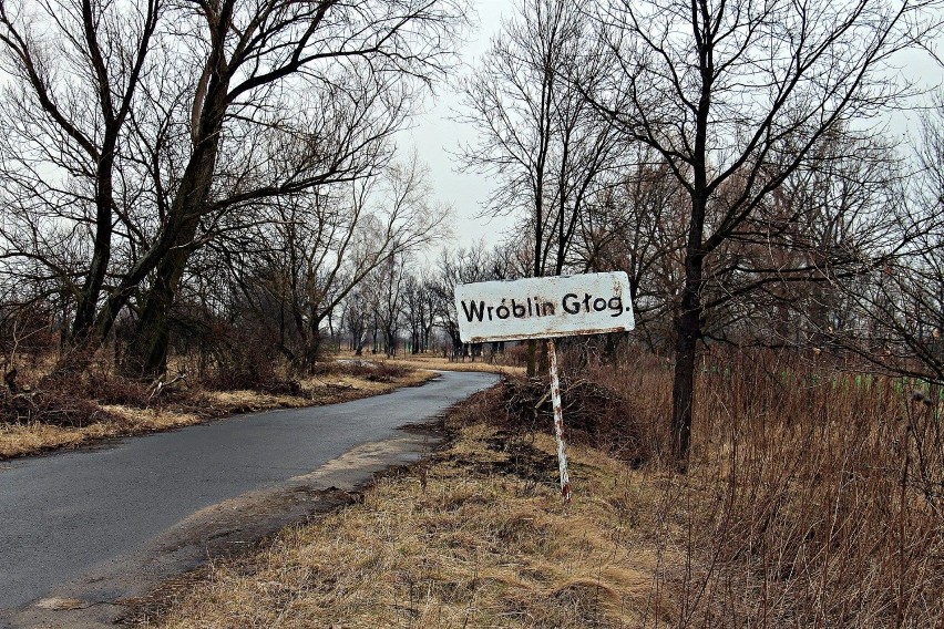 Dawna wieś, obecnie prawie zupełnie opuszczona część...