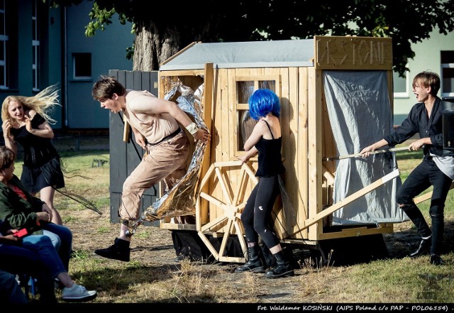 We wspólnym projekcie teatralnym współpracowała młodzież z Polski, Niemiec i Ukrainy