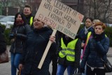 Bełchatów: protest pracowników Elbestu