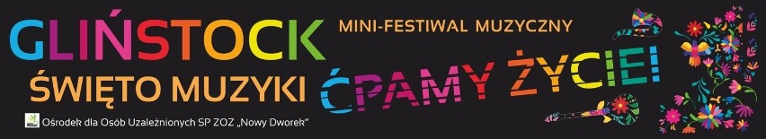 Peja na mini festiwalu muzycznym Gliństock 2019 w Glińsku...