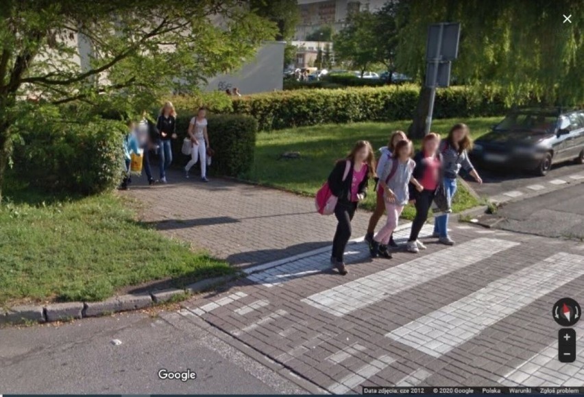 Google Street View na Rąbinie w Inowrocławiu. Rozpoznajesz...