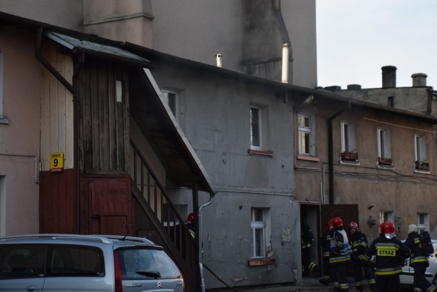 Gniezno: pożar w mieszkaniu przy ulicy Wyszyńskiego 