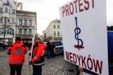 Kolejny protest medyków w Bydgoszczy [zdjęcia]