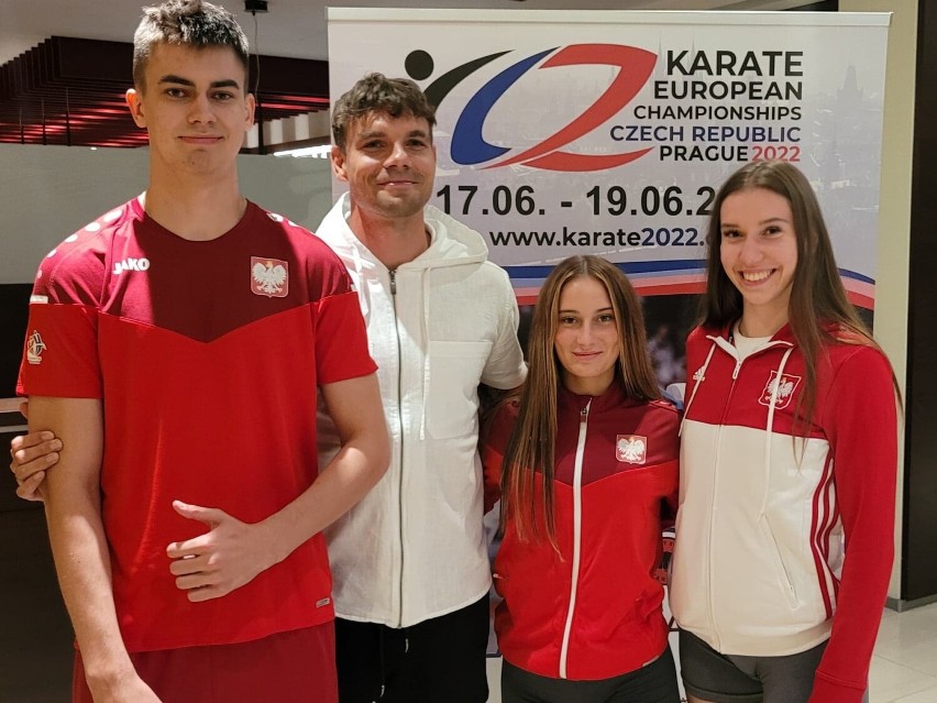 Troje zawodników Pleszewskiego Klubu Karate wzięło udział w Mistrzostwa Europy w Pradze