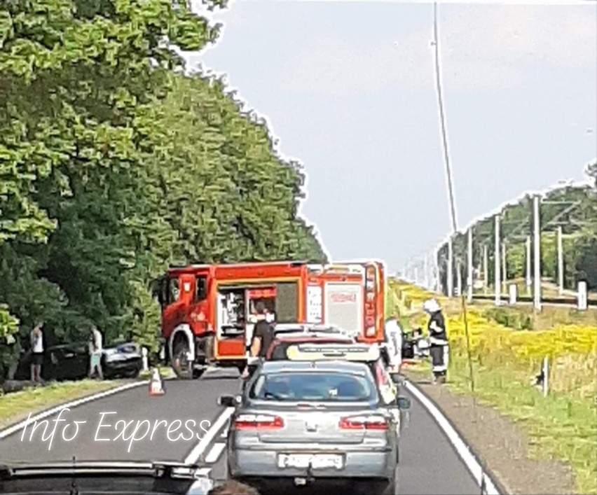 Wypadek w miejscowości Pietrzaki. Jedna osoba poszkodowana 