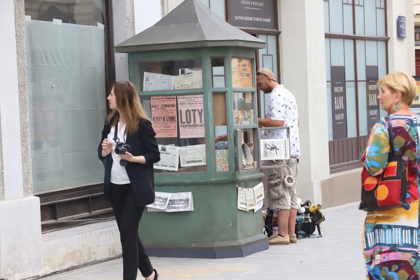 Zdjęcia do serialu "Król" powstają w centrum Łodzi