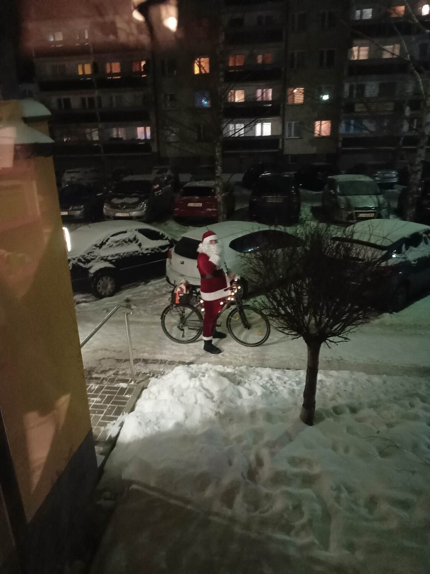 Akcja "Mikołaj na rowerze" bardzo spodobała się...