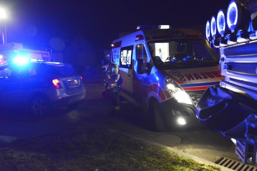 Wypadek w Przysiece Polskiej. Auto wjechało w dom