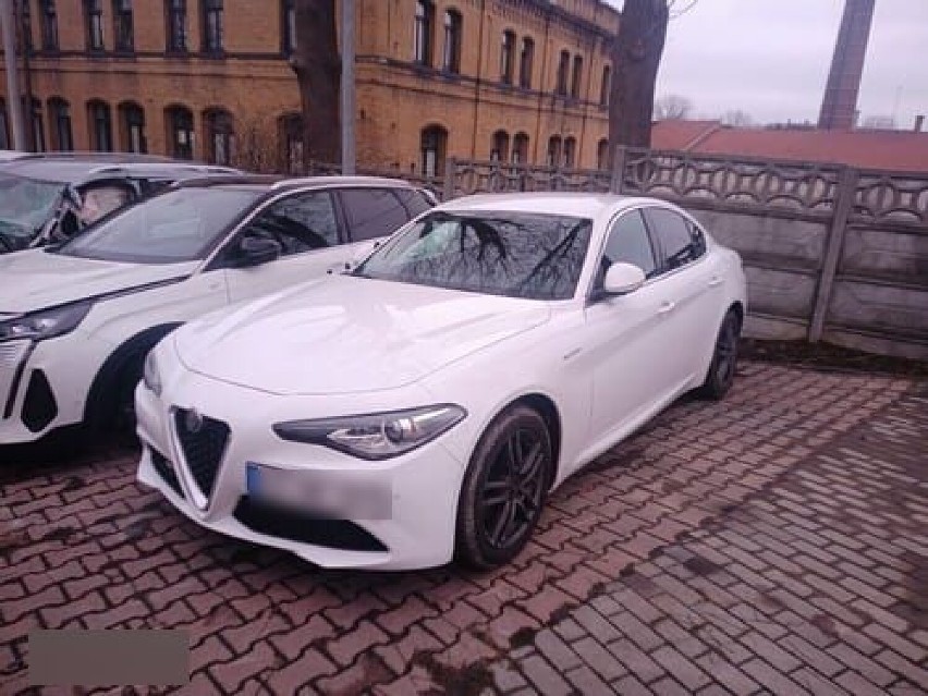 Skradzione w Niemczech Alfa Romeo odnalazło się w Bogatyni