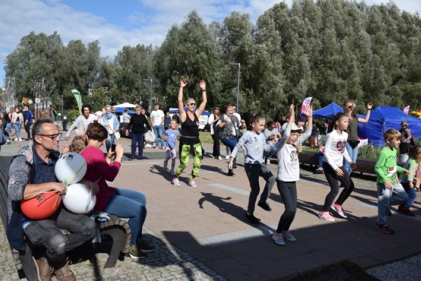 Pruszcz Gdański: Tańczyli, uczyli się, brali udział w konkursach podczas Festynu Ekoenergetycznego w parku [ZDJĘCIA, WIDEO]