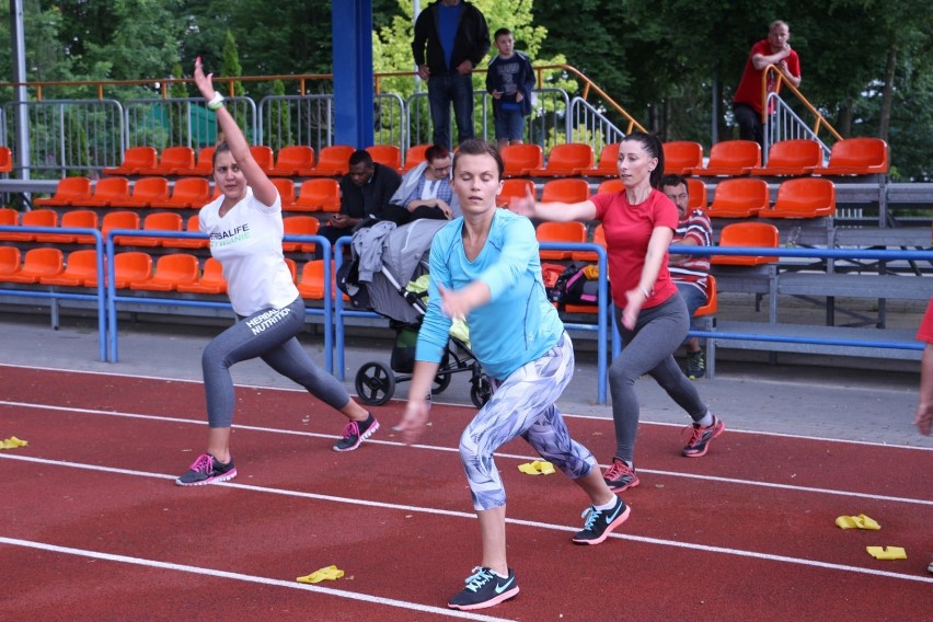 Maraton Fitness na stadionie w Złotowie