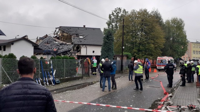 Siła wybuchu była tak wielka, iż doszło do zawalenia się dwóch trzecich budynku