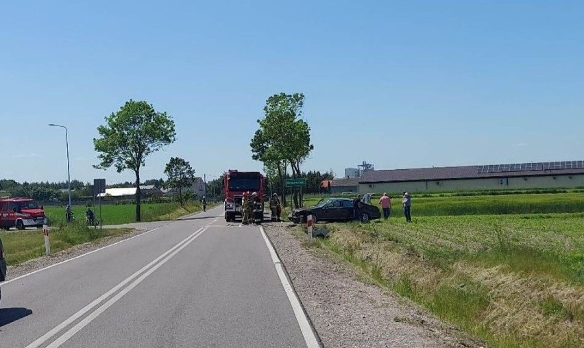 W Krasnosielcu zderzyły się dwa samochody osobowe. 1.06.2023
