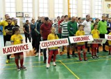 Lubliniec: Halowe Mistrzostwa Śląska Sędziów. Ceremonia otwarcia ZDJĘCIA