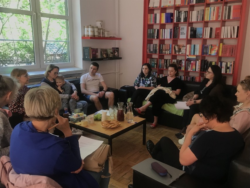 Spotkanie wolontariuszy na rzecz uchodźców z Ukrainy w Cieszynie