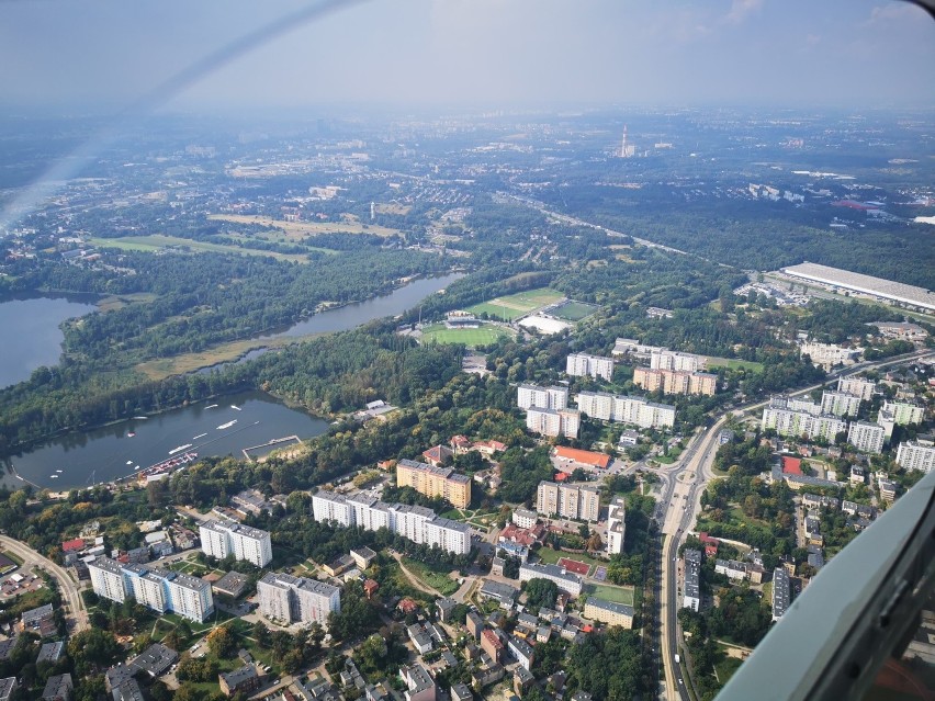 Zeppelin nad Sosnowcem 14 września 2021