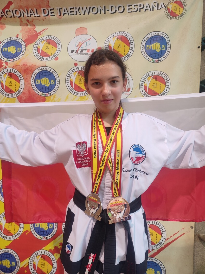 Zuzanna Cholewa z Gołuchowa wywalczyła dwa medale Mistrzostw...