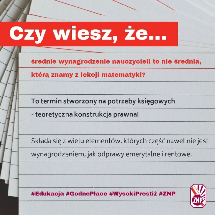 Informacyjna akcja protestacyjna polskich nauczycieli trwa również w Kościanie. Na czym polega i jakie są oczekiwania nauczycieli?