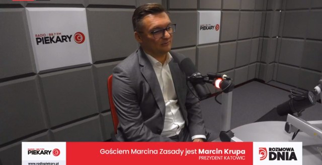 Prezydent Katowic Marcin Krupa w jako Gość Dnia Dziennika Zachodniego i Radia Piekary 17 września 2018
