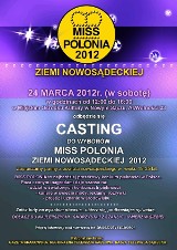 Casting do wyborów Miss Polonia 2012 Ziemi Nowosądeckiej