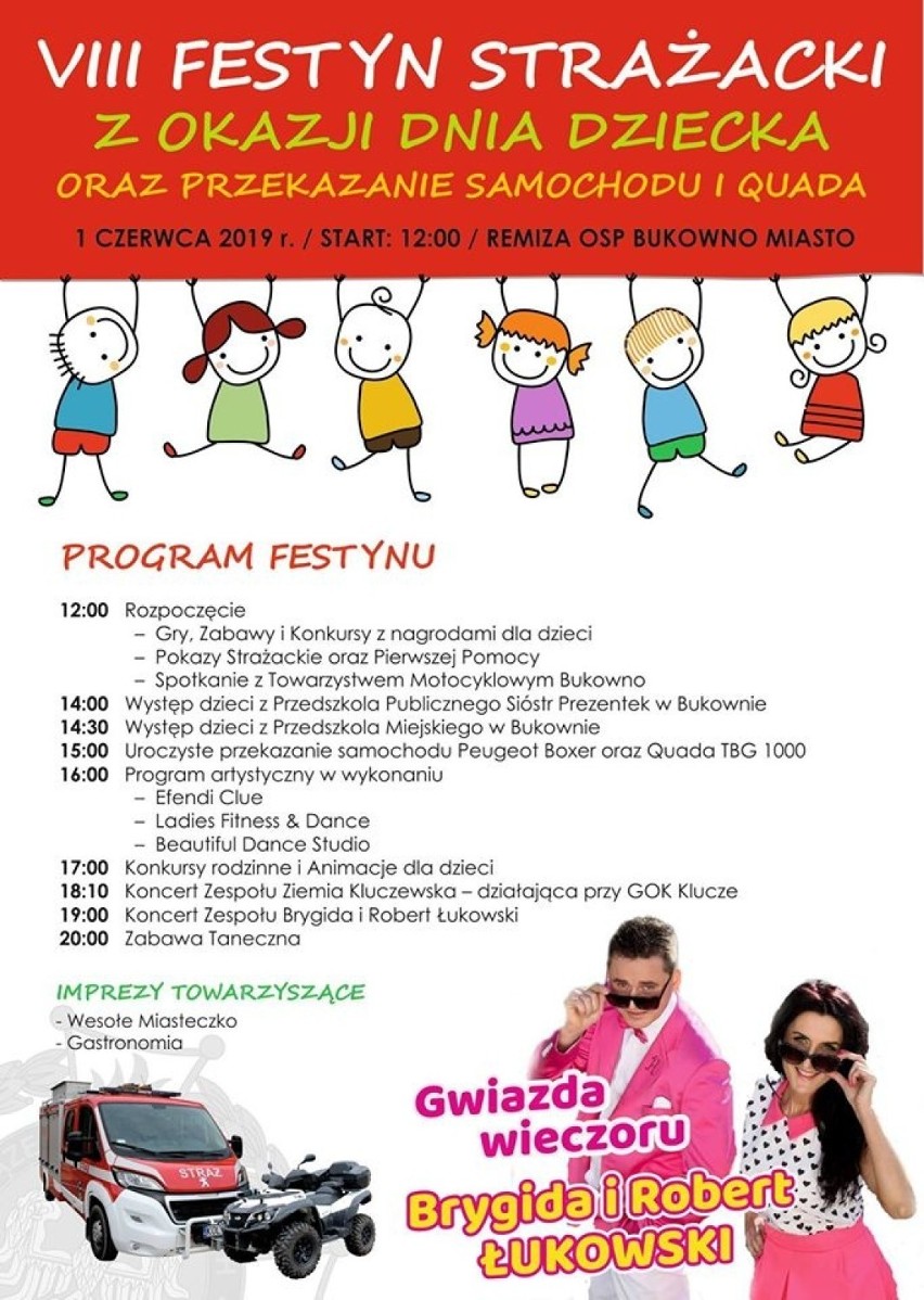 W Bukownie OSP Bukowno Miasto organizuje VIII  Festyn...