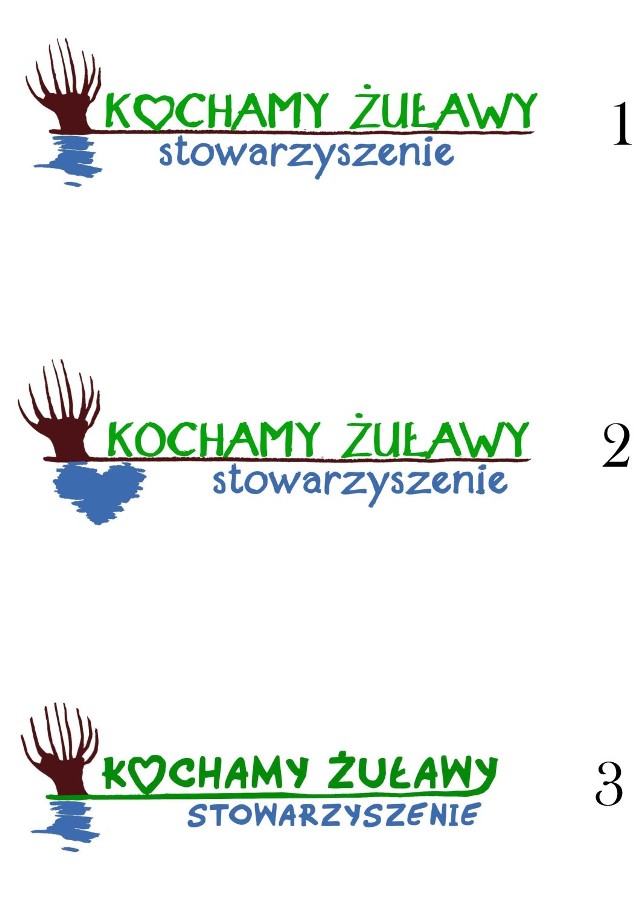 Powiat nowodworski. Logo stowarzyszenia Kochamy Żuławy