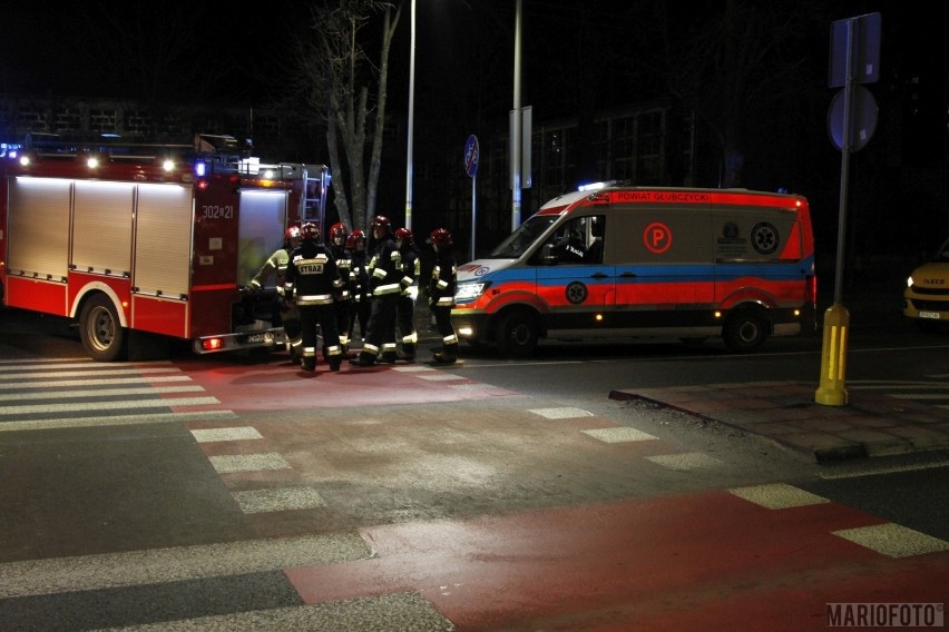 Wypadek na ul. Niemodlińskiej w Opolu.