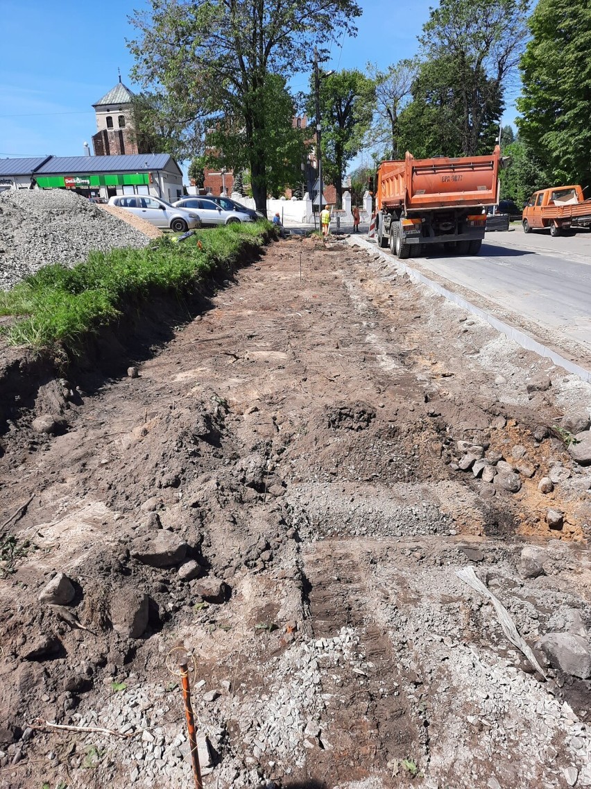  Przebudowa ulic Prusinowskiej i Wilamowskiej w Szadku
