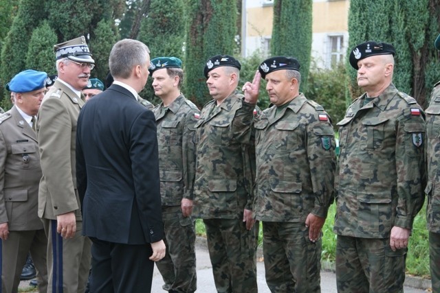 Minister Obrony Narodowej w Elblągu