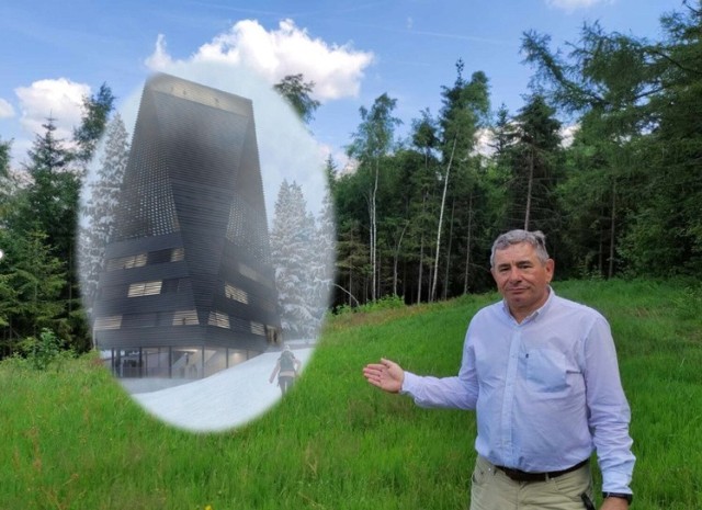 Na górze Jeżowa Woda w Beskidzie Wyspowym milioner Wiesław Cholewa chce wybudować nowoczesne schronisko turystyczne z restauracją, tarasem widokowym i planetarium
