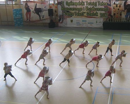 Zespół Bursztynki z Malborka wystąpił w Ogólnopolskim Turnieju Tańca Nowoczesnego i Współczesnego