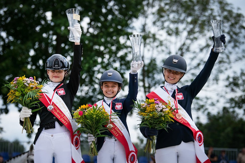 Zosia Kaczmarek wygrała Mistrzostwa Polski w Ujeżdżeniu 2021.