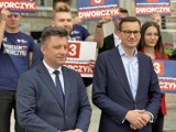 Mateusz Morawiecki w Opolu i Nysie zachęcał do głosowania na Michała Dworczyka w wyborach do Europarlamentu