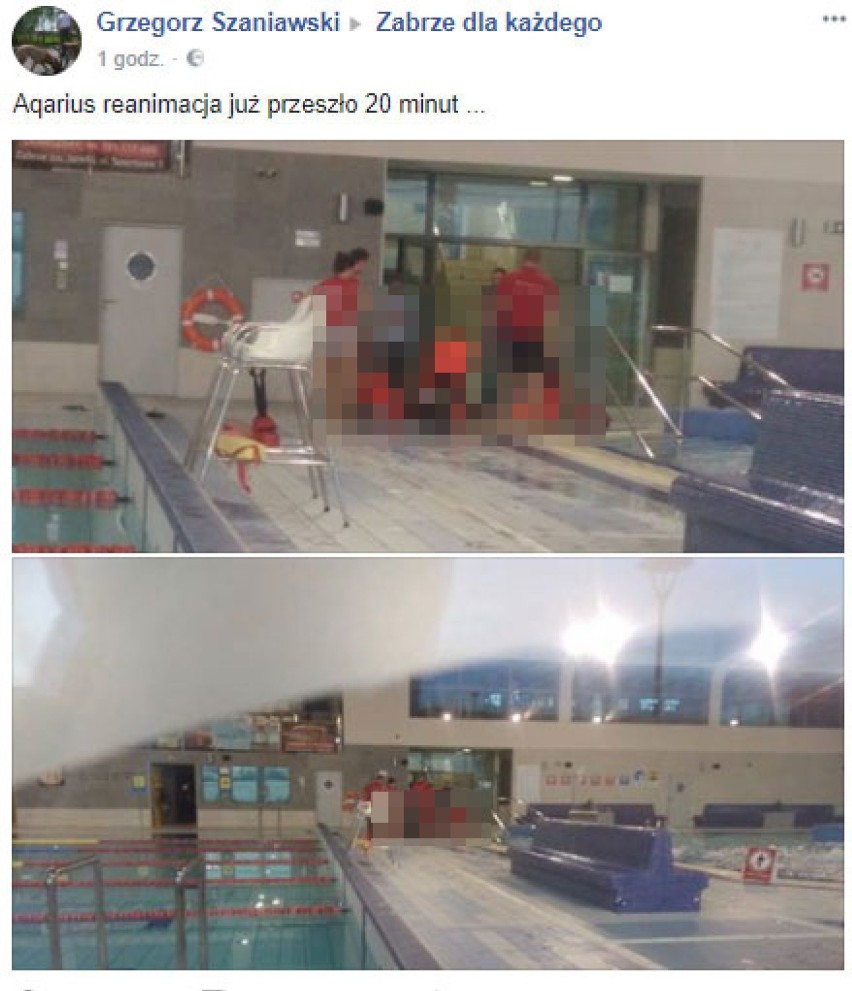 Prokuratura wszczęła śledztwo ws. zgonu mężczyzny na basenie w Zabrzu