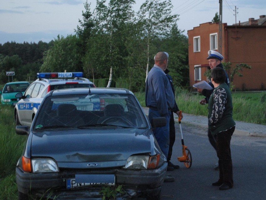 Wypadek pod Zbąszyniem [foto]