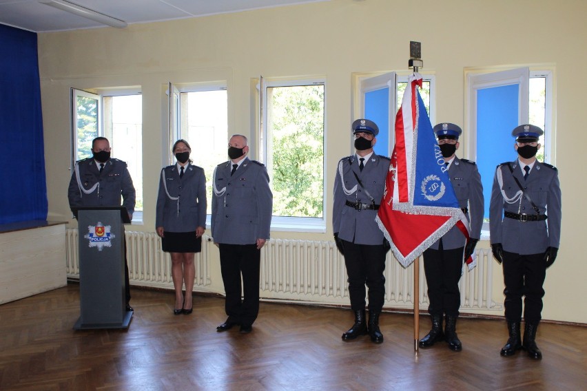 Obchody Święta Policji 2020 w Łasku ZDJĘCIA    