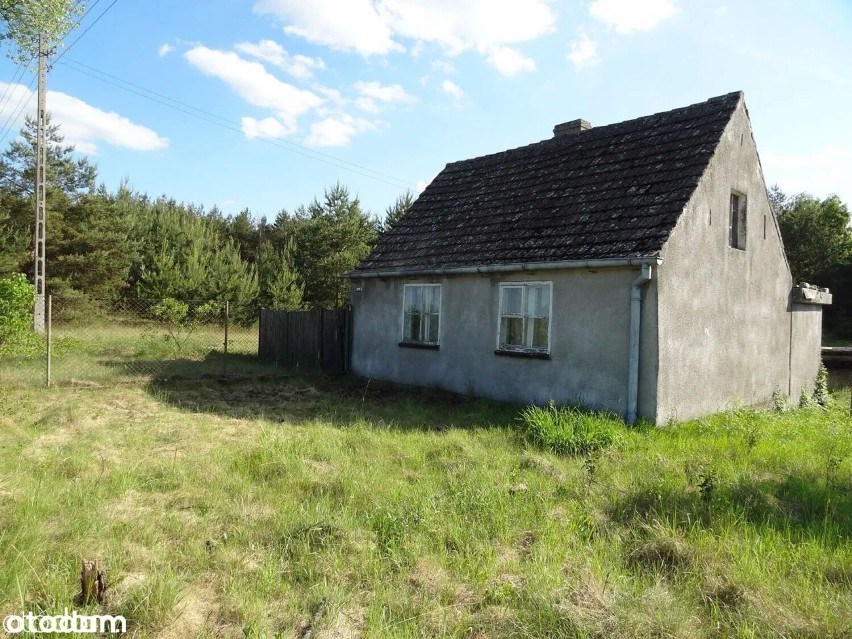 Działka z domem Ostrowo , Bory Tucholskie 1500 m2...