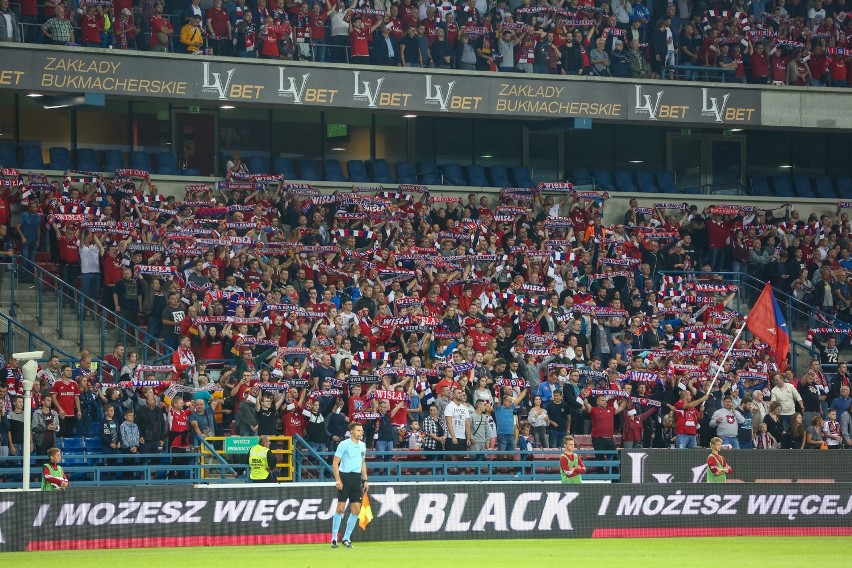 Wisła Kraków – Górnik Zabrze. Zobacz jak bawili się kibice...