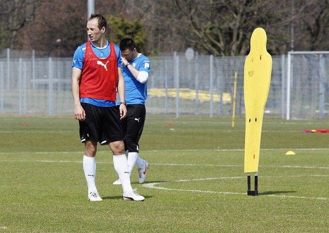 Trening Lecha Poznań przed meczem z Zagłębiem Lubin