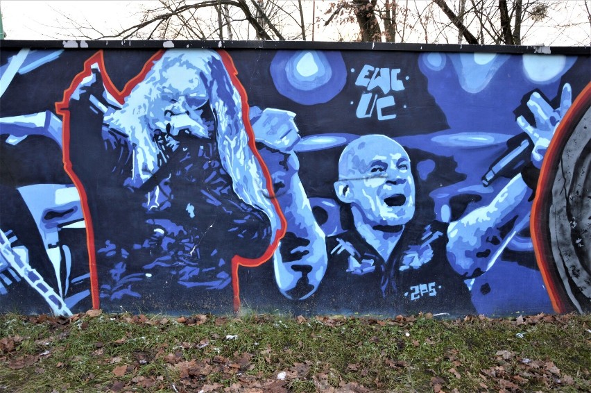 Mural w centrum Goleniowa "wyjaśniony". Kto malował i za ile?
