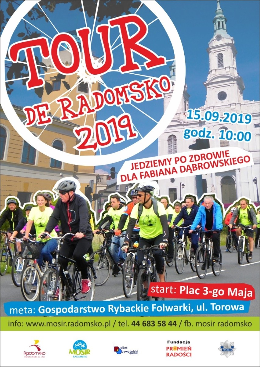 Charytatywny Tour de Radomsko 2019 już 15 września 