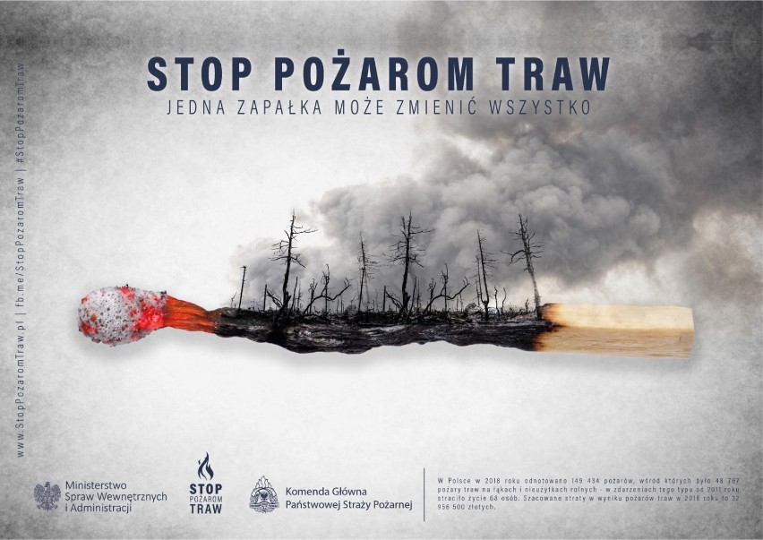 Stop wypalaniom traw