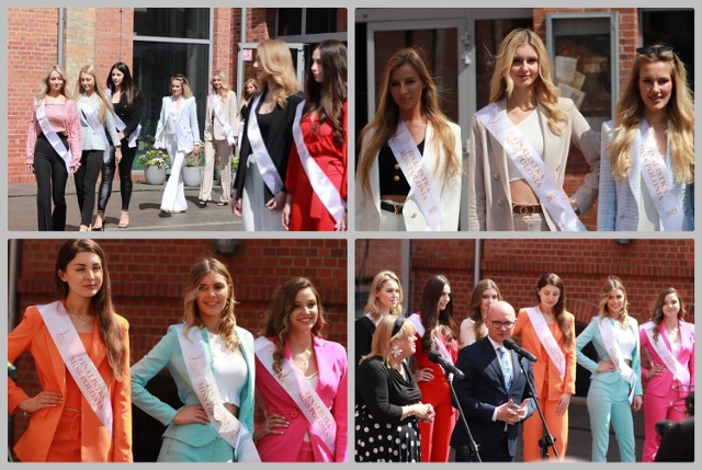 Finalistki Miss Polonia 2021 zaprezentowały się w Centrum Kultury "Browar B." we Włocławku, 13 maja 2022 roku.