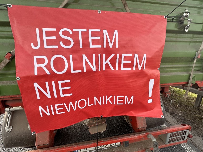 Tak wygląda protest rolników w Kosztowie