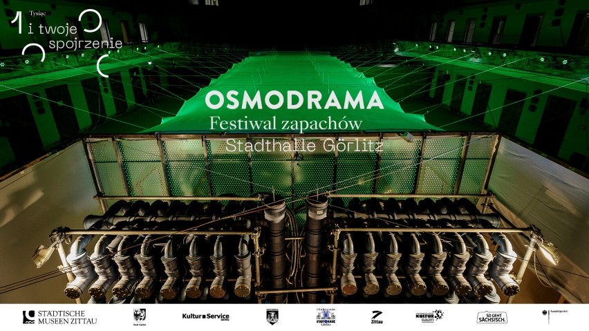 Niezwykłe wydarzenie. "Nos krasnoluda" to połączenie literatury i zapachów. OSMODRAMA w Stadthalle w Goerlitz