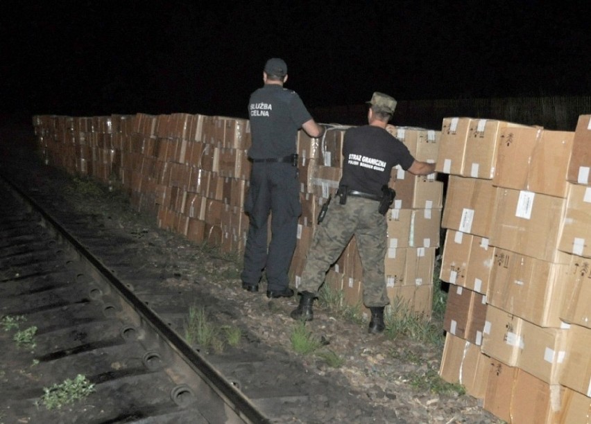 Terespol. Kontrabanda za 5 milionów ukryta w pociągu (FOTO,WIDEO)